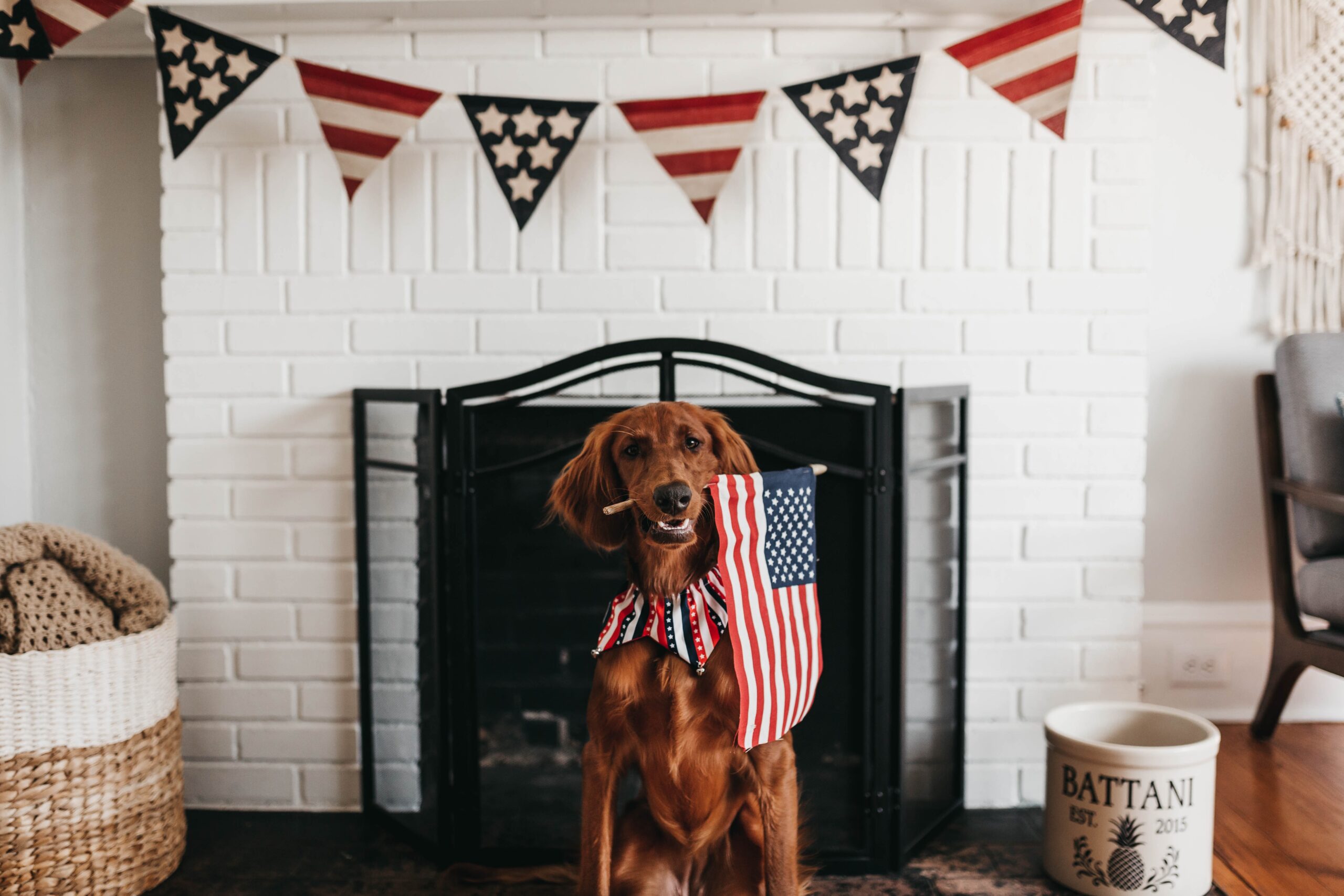 4 Ways to Incorporate Red, White & Blue Into Your Home This Independence Day