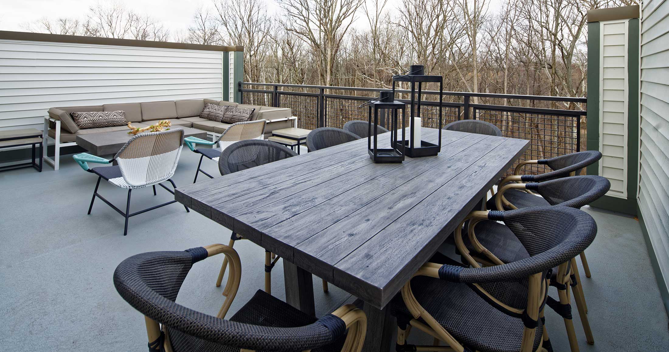 Roof Terrace, Townhomes in Chantilly VA